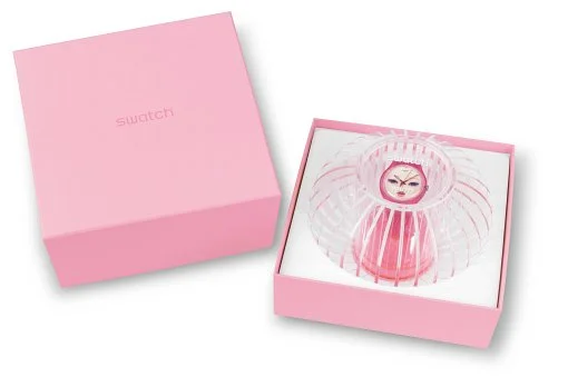 Swatch New Gent Pink Wraith Limited Edition SOUZ108S