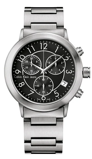 CALVIN KLEIN Gent Continual Chrono K8717115