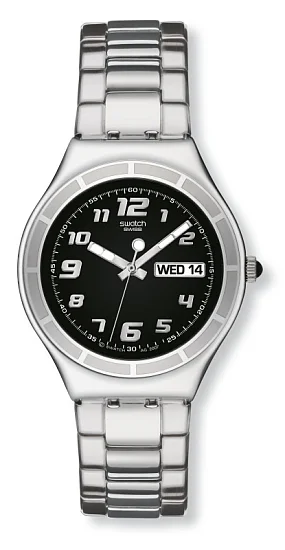 Swatch Irony Big His Tender Black YGS740G