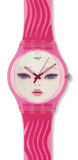 Swatch New Gent Pink Wraith Limited Edition SOUZ108S