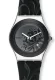 Swatch Irony Medium Black Flower YLS146