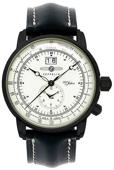 Zeppelin 100 Years Zeppelin Quartz Big Date GMT ZE-7640-3