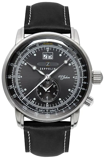 Zeppelin 100 Years Zeppelin Quartz Big Date GMT ZE-7640-2