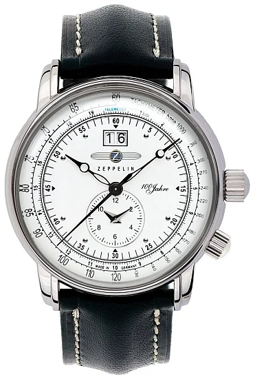 Zeppelin 100 Years Zeppelin Quartz Big Date GMT ZE-7640-4