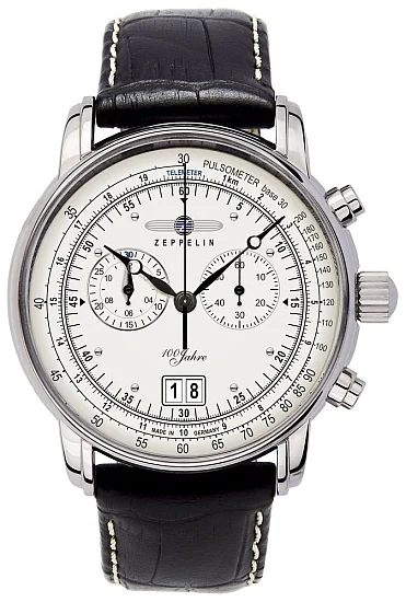 Zeppelin 100 Years Zeppelin Quartz Chrono Big Date ZE-7690-1