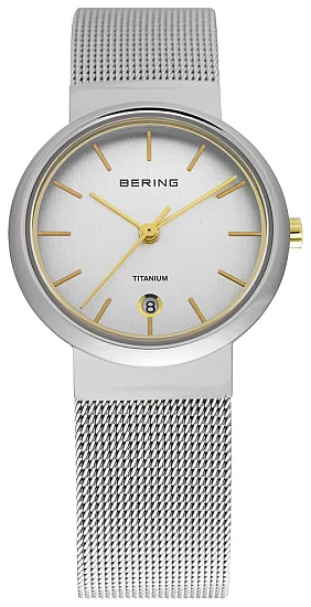 Bering Classic Lady Date Titanium 11029-004