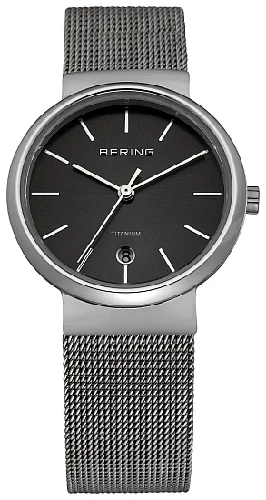 Bering Classic Lady Date Titanium 11029-077