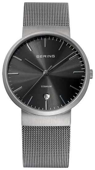 Bering Classic Lady Date Titanium 11036-077