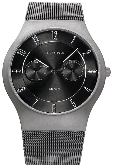 Bering Classic Gent Day-Date Titanium 11939-077