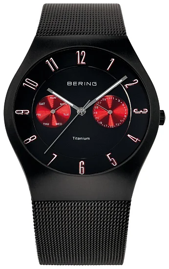 Bering Classic Gent Day-Date Titanium 11939-229