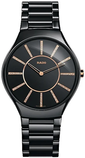 Rado True Thinline Gent Diamonds Quartz L R27741702