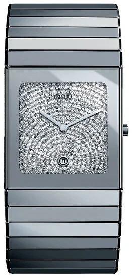 Rado Ceramica Gent Diamonds Quartz XL R21838302