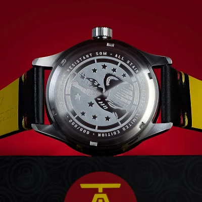 AVI-8 Flyboy Tuskegee Airmen Meca-Quartz Limited Edition Lucata Set AV-4103-01