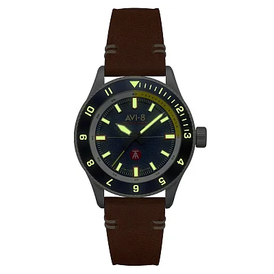 AVI-8 Flyboy Tuskegee Airmen Meca-Quartz Limited Edition Lucera Set AV-4103-02