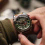  Zdjęcie 3 AVI-8 Hawker Hunter Atlas Dual Time Chronograph Forest AV-4100-01