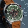  Zdjęcie 7 AVI-8 Hawker Hunter Atlas Dual Time Chronograph Forest AV-4100-01