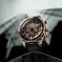  Zdjęcie 3 AVI-8 Hawker Hunter Atlas Dual Time Chronograph Slate Grey AV-4070-04