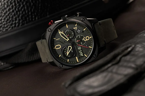 AVI-8 Hawker Hunter Chrono Retrograde AV-4052-08
