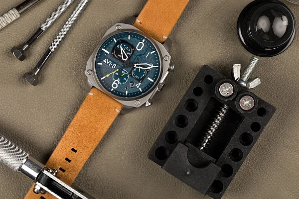 AVI-8 Hawker Hunter Chrono Retrograde AV-4052-07