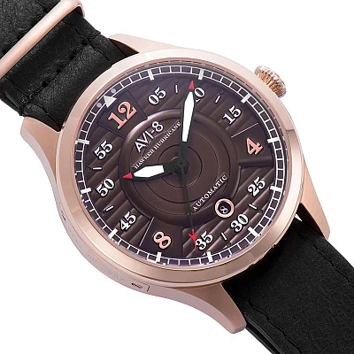 AVI-8 Hawker Hurricane Automatic Limited Edition SET Leather/NATO AV-4046-02
