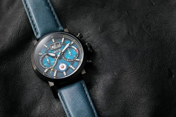 AVI-8 Hawker Hurricane Chrono Big-Date AV-4062-03