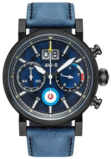 AVI-8 Hawker Hurricane Chrono Big-Date AV-4062-03