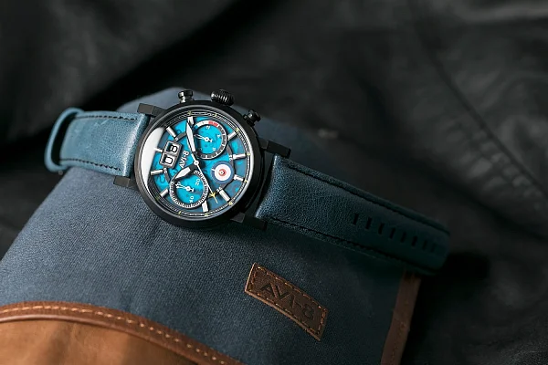 AVI-8 Hawker Hurricane Chrono Big-Date AV-4062-03