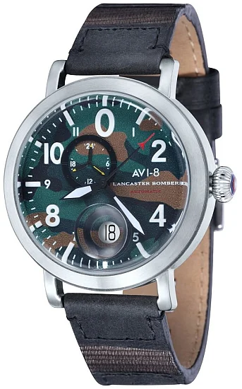AVI-8 Lancaster Bomber Automatic GMT AV-4038-04