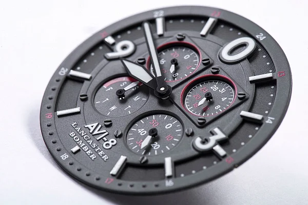 AVI-8 Lancaster Bomber Day-Date GMT AV-4050-03