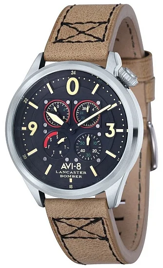 AVI-8 Lancaster Bomber Day-Date GMT AV-4050-02