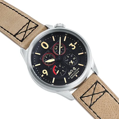 AVI-8 Lancaster Bomber Day-Date GMT AV-4050-02