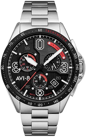 AVI-8 P-51 Mustang Blakeslee Chronograph Legion AV-4077-11