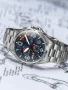  Zdjęcie 3 AVI-8 P-51 Mustang Blakeslee Chronograph Silver Oak AV-4077-22