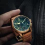  Zdjęcie 4 AVI-8 Spitfire Lock Chronograph Bronze Green Meca-Quartz AV-4089-02