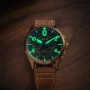  Zdjęcie 2 AVI-8 Spitfire Lock Chronograph Bronze Green Meca-Quartz AV-4089-02