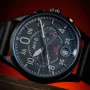  Zdjęcie 2 AVI-8 Spitfire Lock Chronograph Slate Black Meca-Quartz AV-4089-03