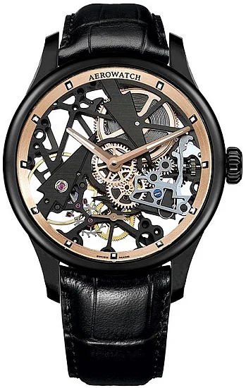 Aerowatch Renaissance Mechanical Skeleton Cobweb A 50981 NO12