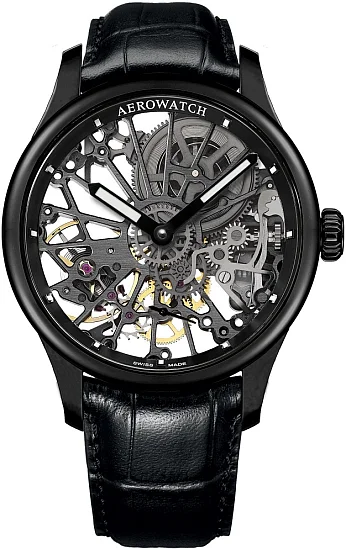 Aerowatch Renaissance Mechanical Skeleton Cobweb A 50981 NO17