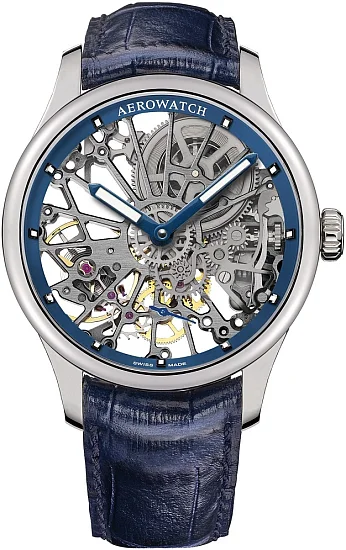 Aerowatch Renaissance Mechanical Skeleton Cobweb A 50981 AA19