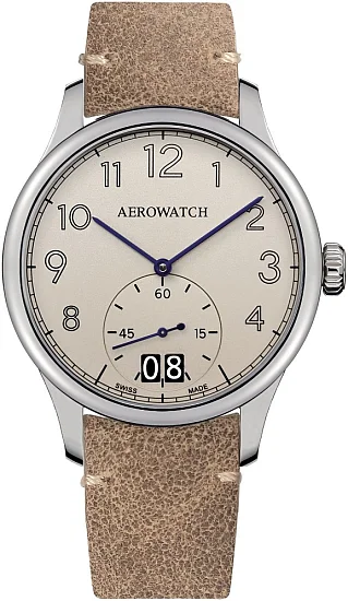Aerowatch Renaissance Big Date Quartz A 39982 AA10