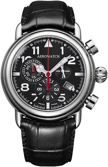 Aerowatch 1942 Chrono Alarm Quartz A 83939 AA05