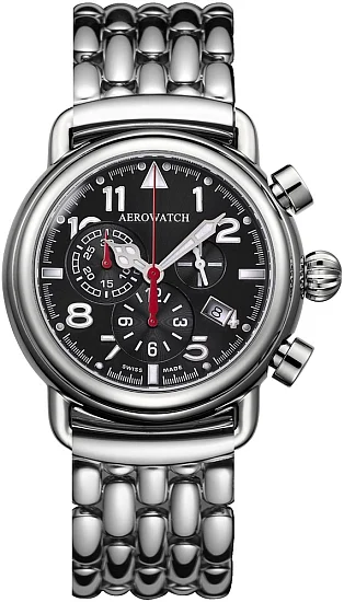 Aerowatch 1942 Chrono Alarm Quartz A 83939 AA05 M
