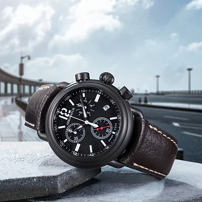 Aerowatch 1942 Chrono Quartz A 79100 NO05