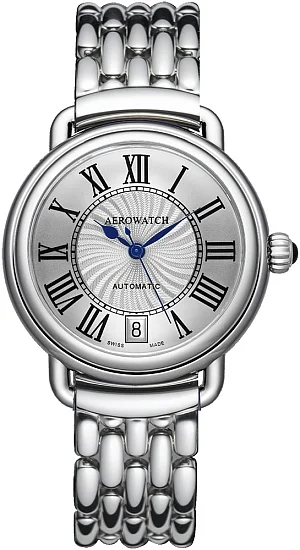 Aerowatch 1942 Mid-Size Lady Automatic Diamonds A 60960 AA01 M