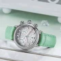  Zdjęcie 4 Aerowatch Chronolady 1942 Lady Quartz Pastel Green A 81105 AA03