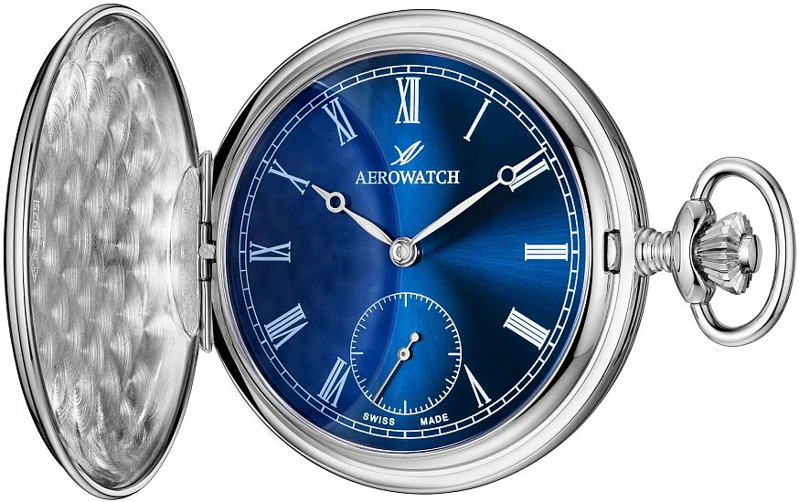 Aerowatch Savonnette Mechanical Silver A 55650 A908