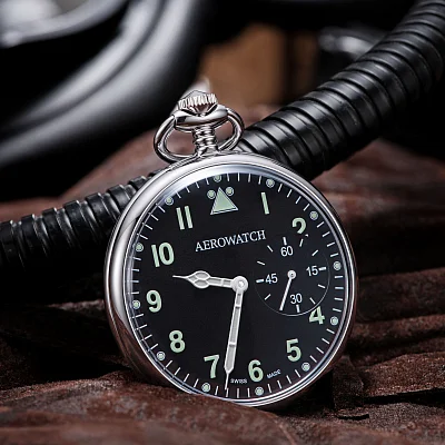 Aerowatch Lepine Pilote Quartz Mechanical A 50832 AA02