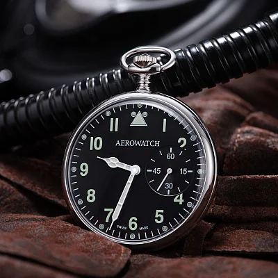 Aerowatch Lepine Pilote Quartz Mechanical A 50832 AA02