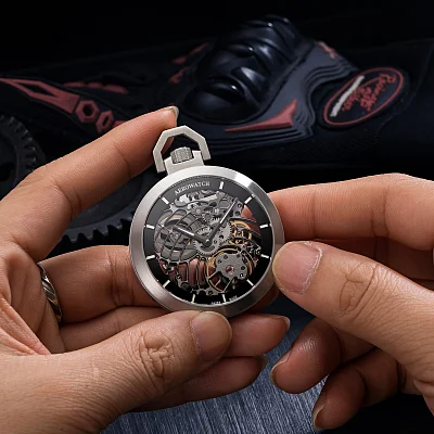 Aerowatch Lepine Quartz Mechanical Skeleton 50829 AA04 SQ