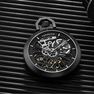 Aerowatch Lepine Skeleton Quartz Mechanical A 50829 NO03 SQ